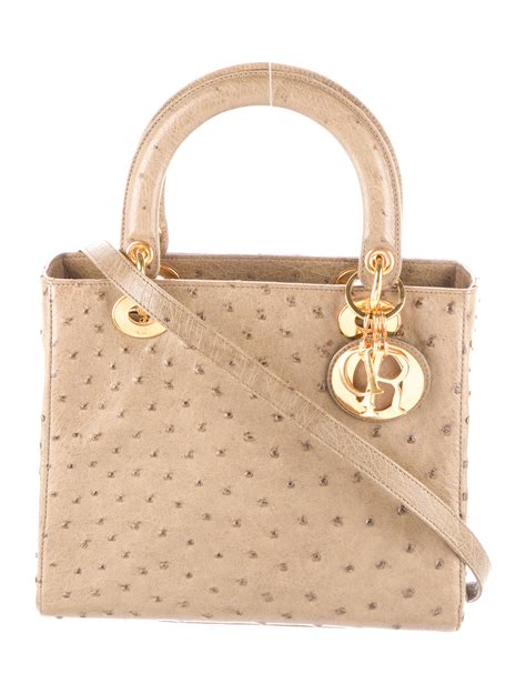 lady dior ostrich bag price